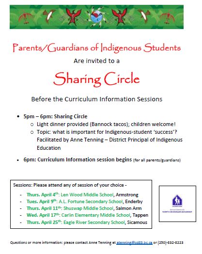 indigenous sharing circle